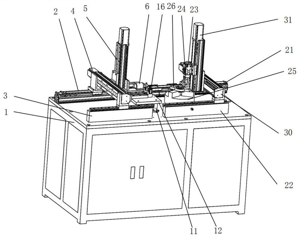 Automatic efficient magnetic steel sheet pasting device for rotor