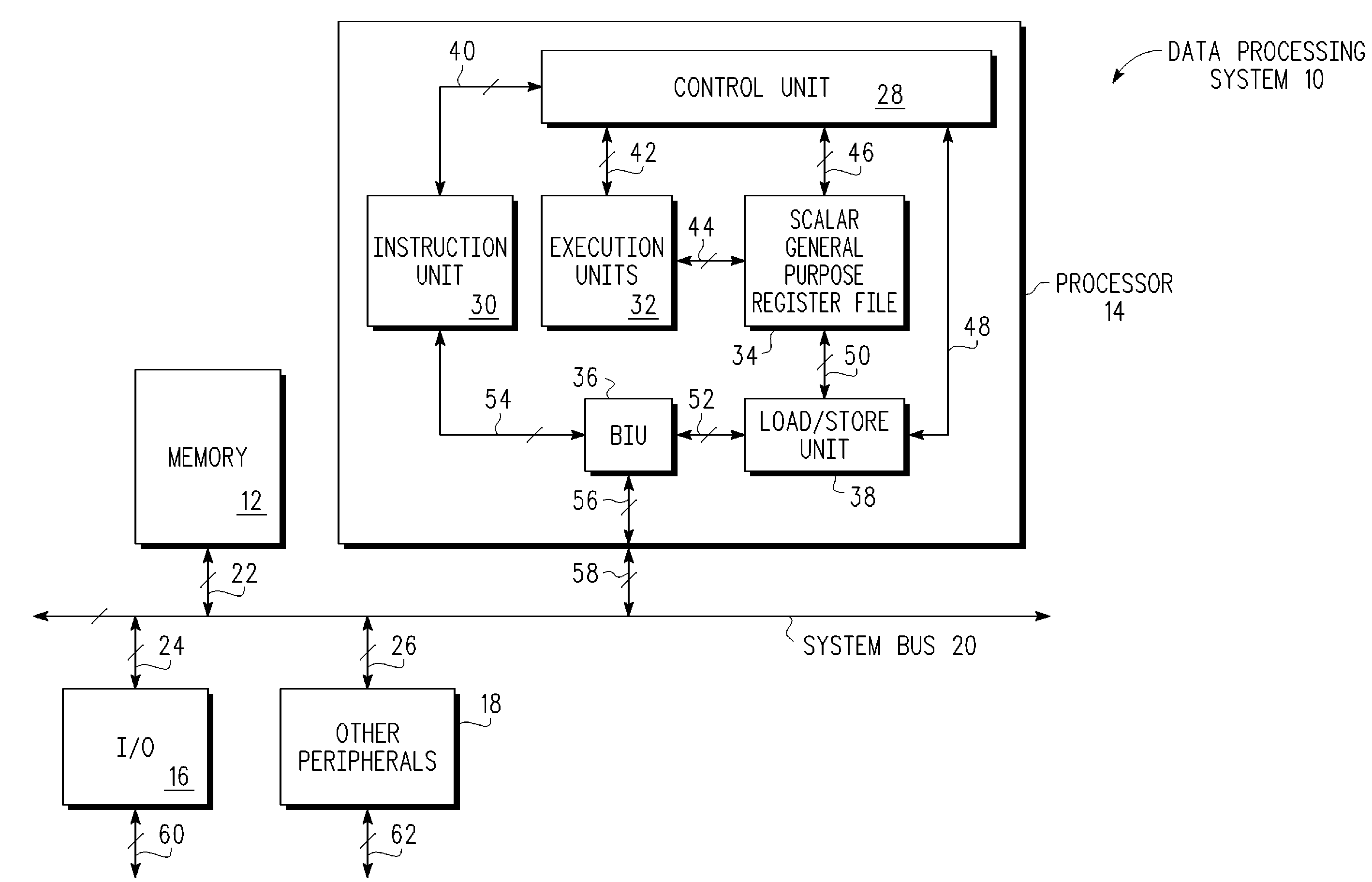 Provision of extended addressing modes in a single instruction multiple data (SIMD) data processor