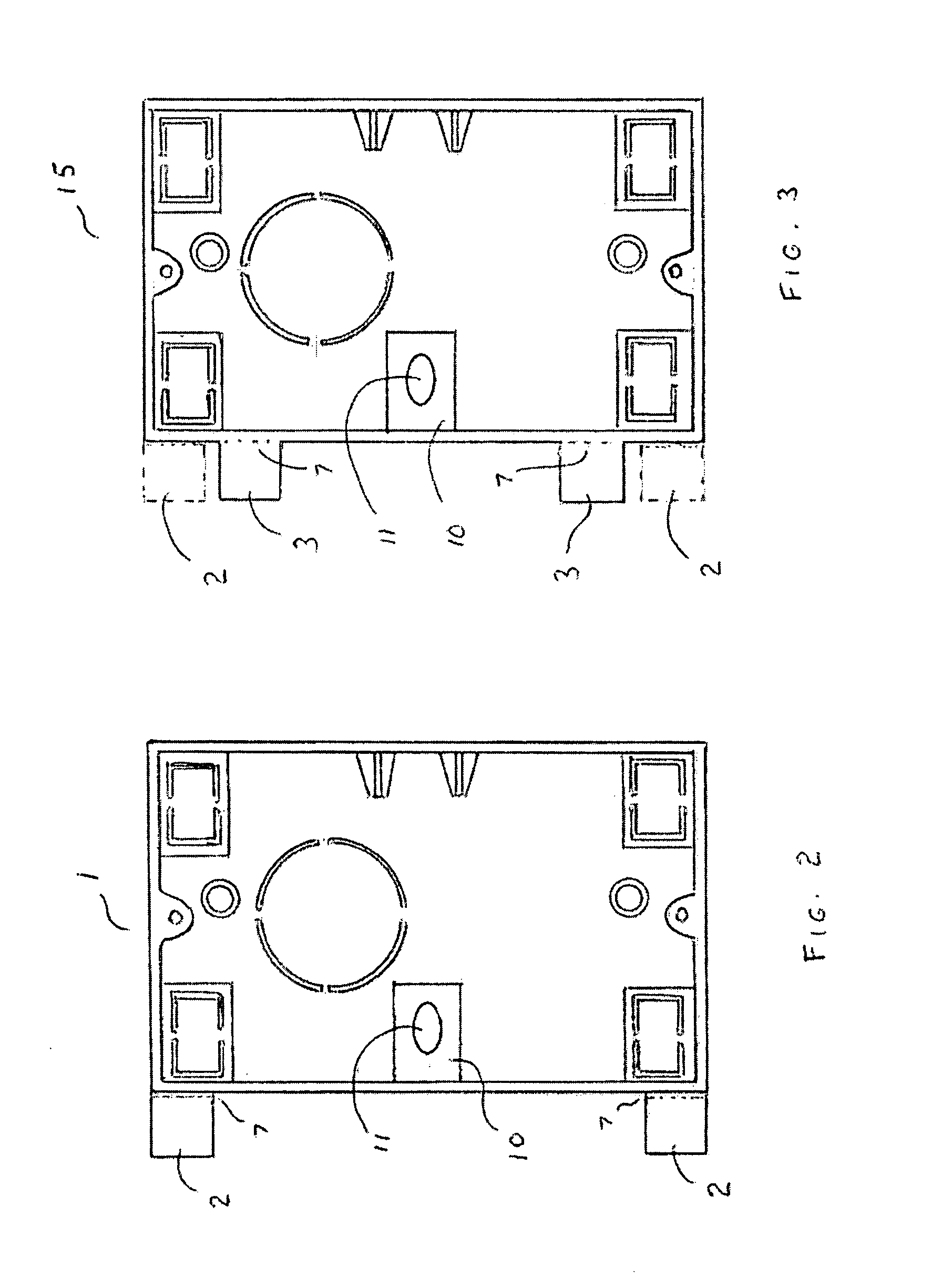 Electrical box for single fastener attachment