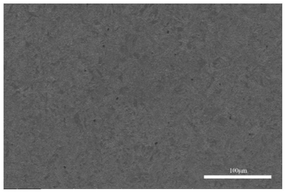 A self-generated tic wear-resistant steel with uniform particles and its preparation method