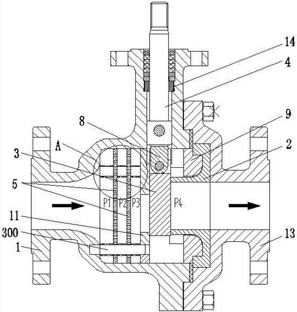 Self pressure regulating type intelligent regulating valve