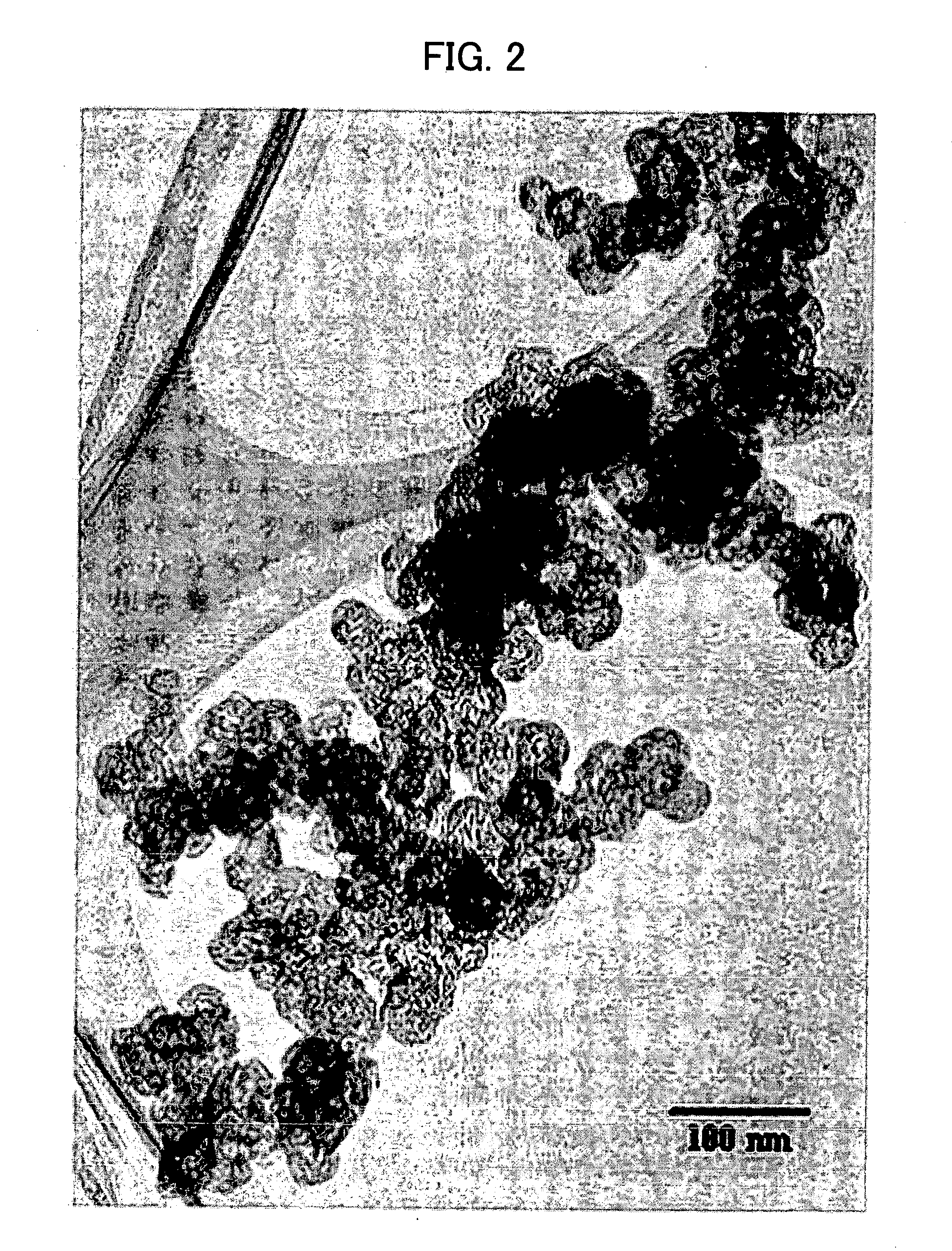 Nanocarbon Composite Structure Having Ruthenium Oxide Trapped Therein