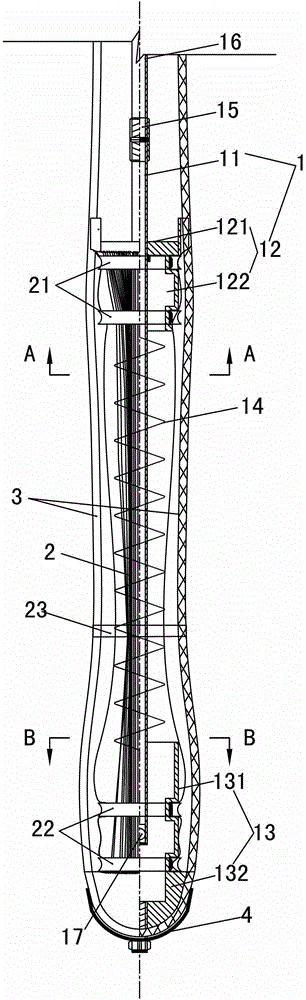 Fully-recycled body expanding anchor rod and construction method for anchoring ground using same