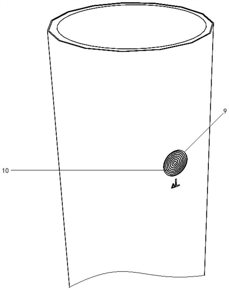 Insulating shell structure of arc extinguish chamber of vacuum circuit breaker