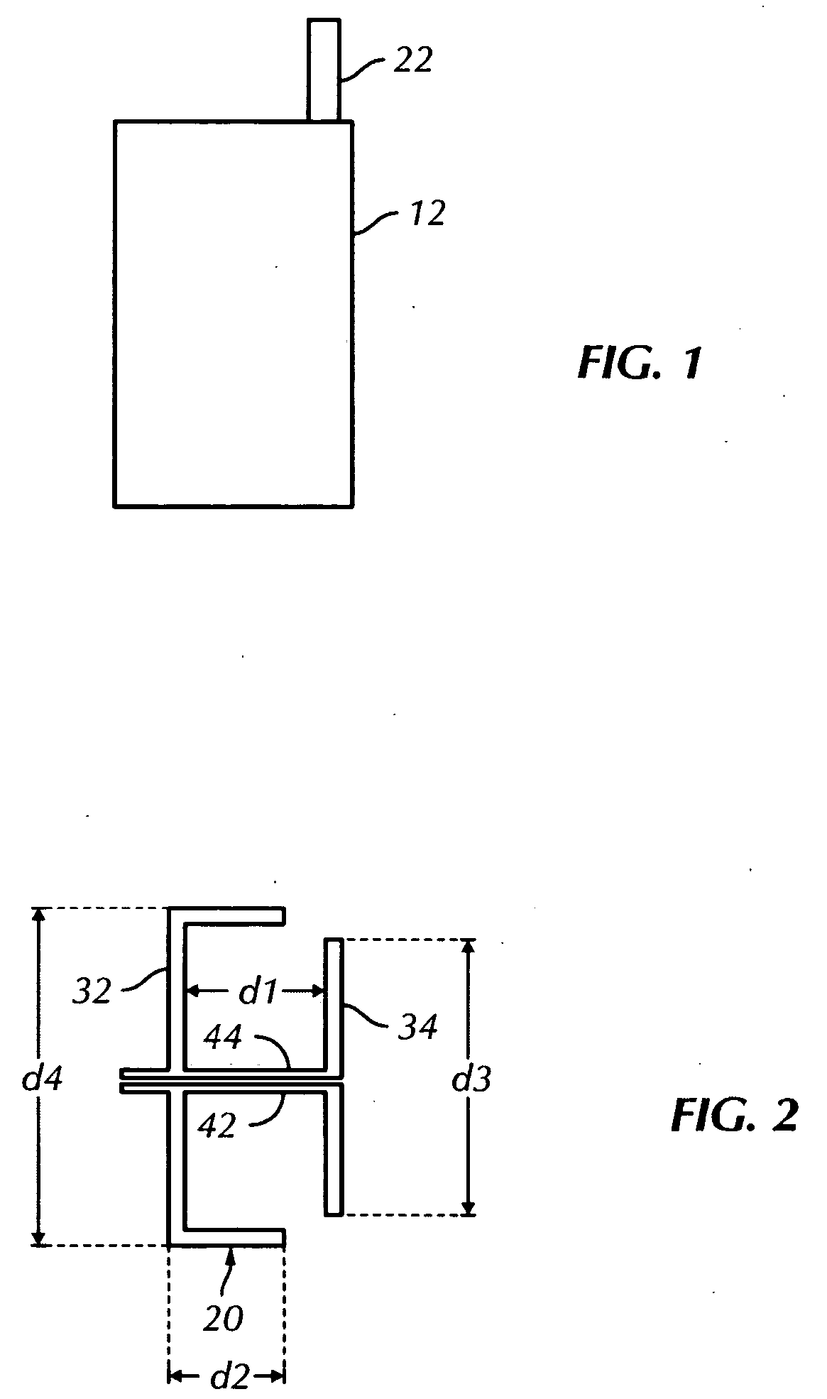 Portable external cell phone antenna