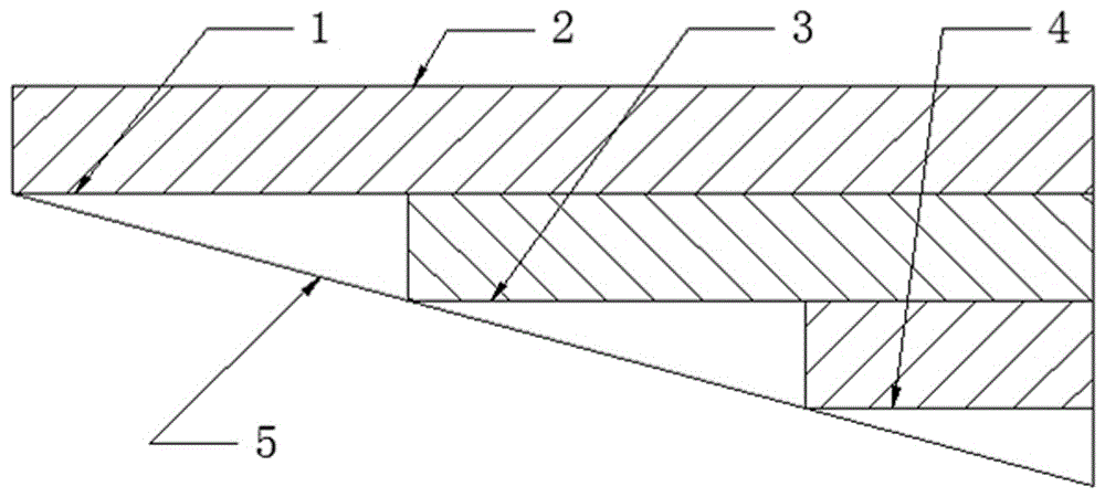 Laser repair method for hub tenon tooth of heavy-duty gas turbine