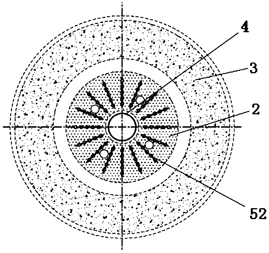 A combined fixed-bed reactor and the device formed therefrom