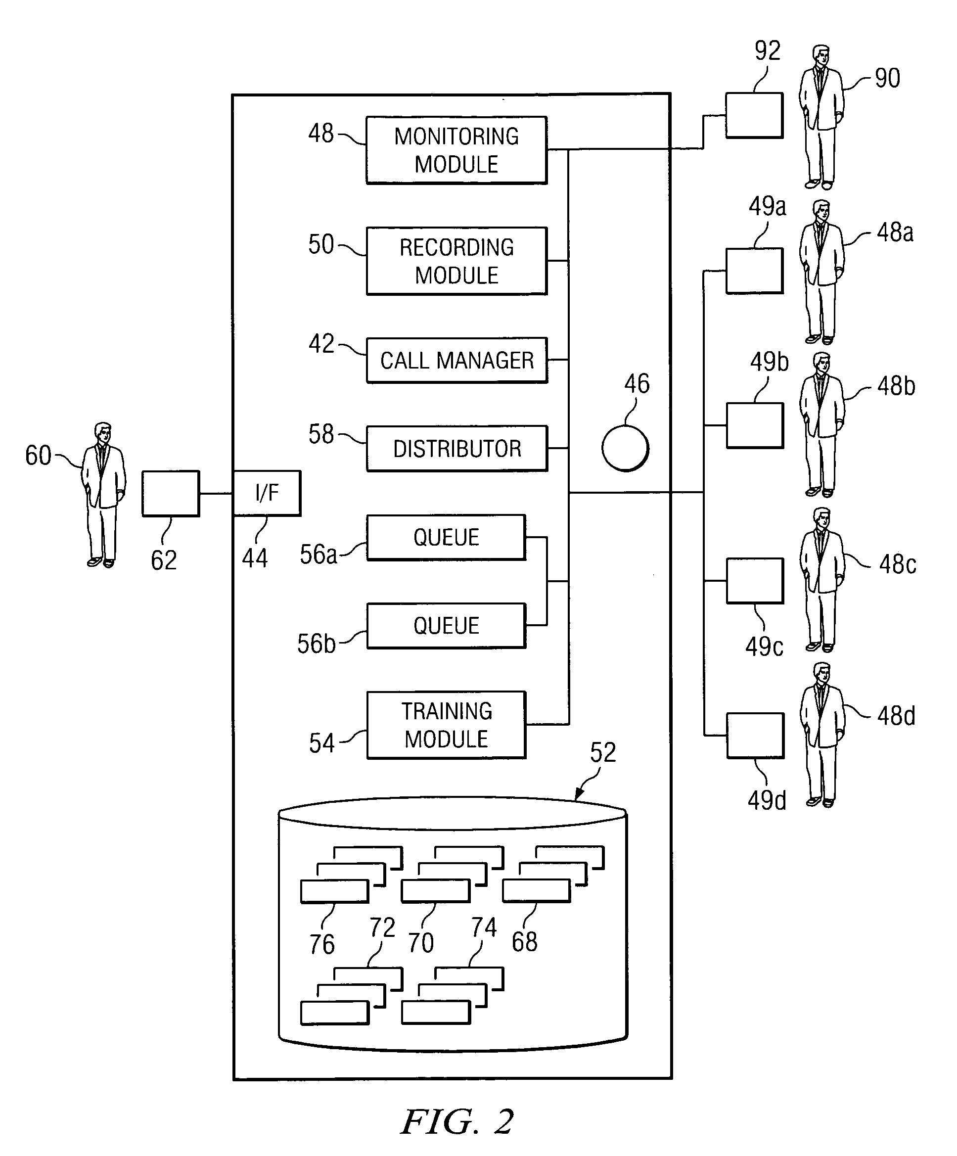 Method and system for providing agent training