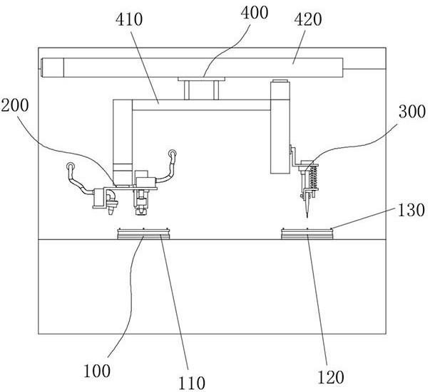 A method and device for processing LED chips on sapphire substrates