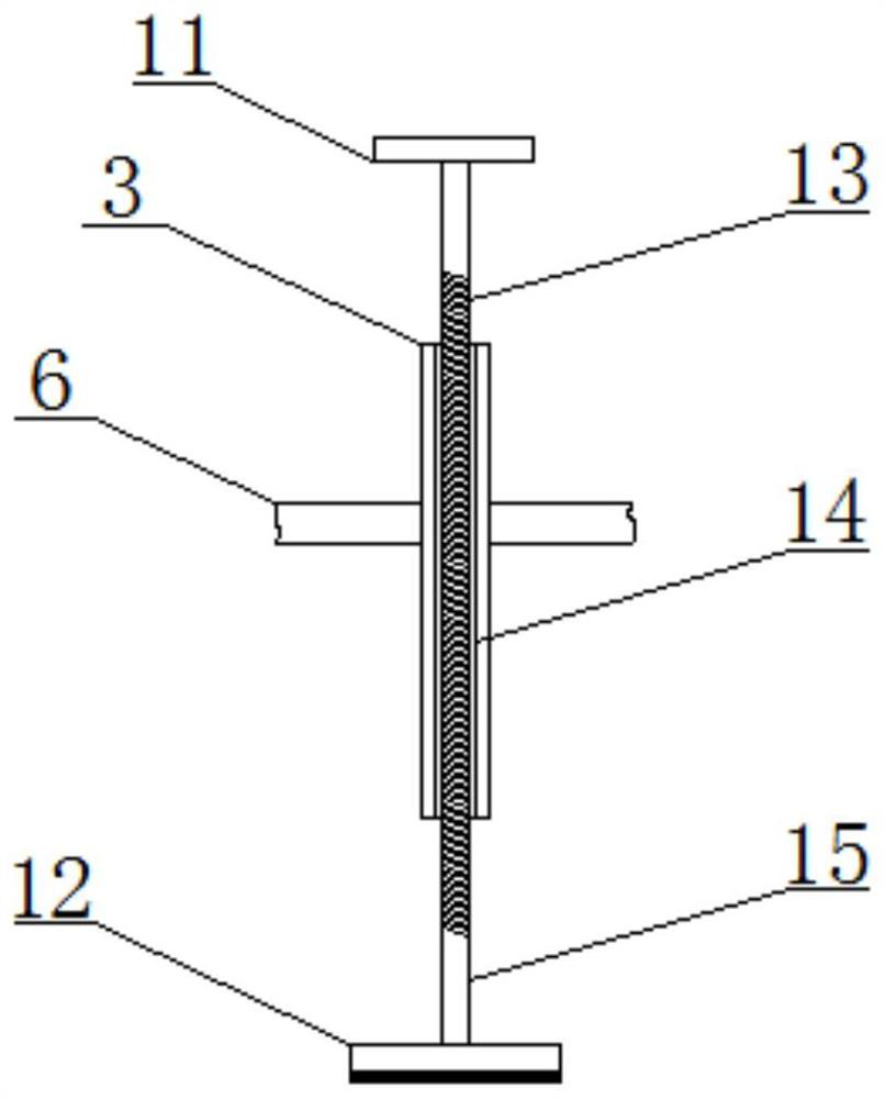 Construction supporting frame for building construction