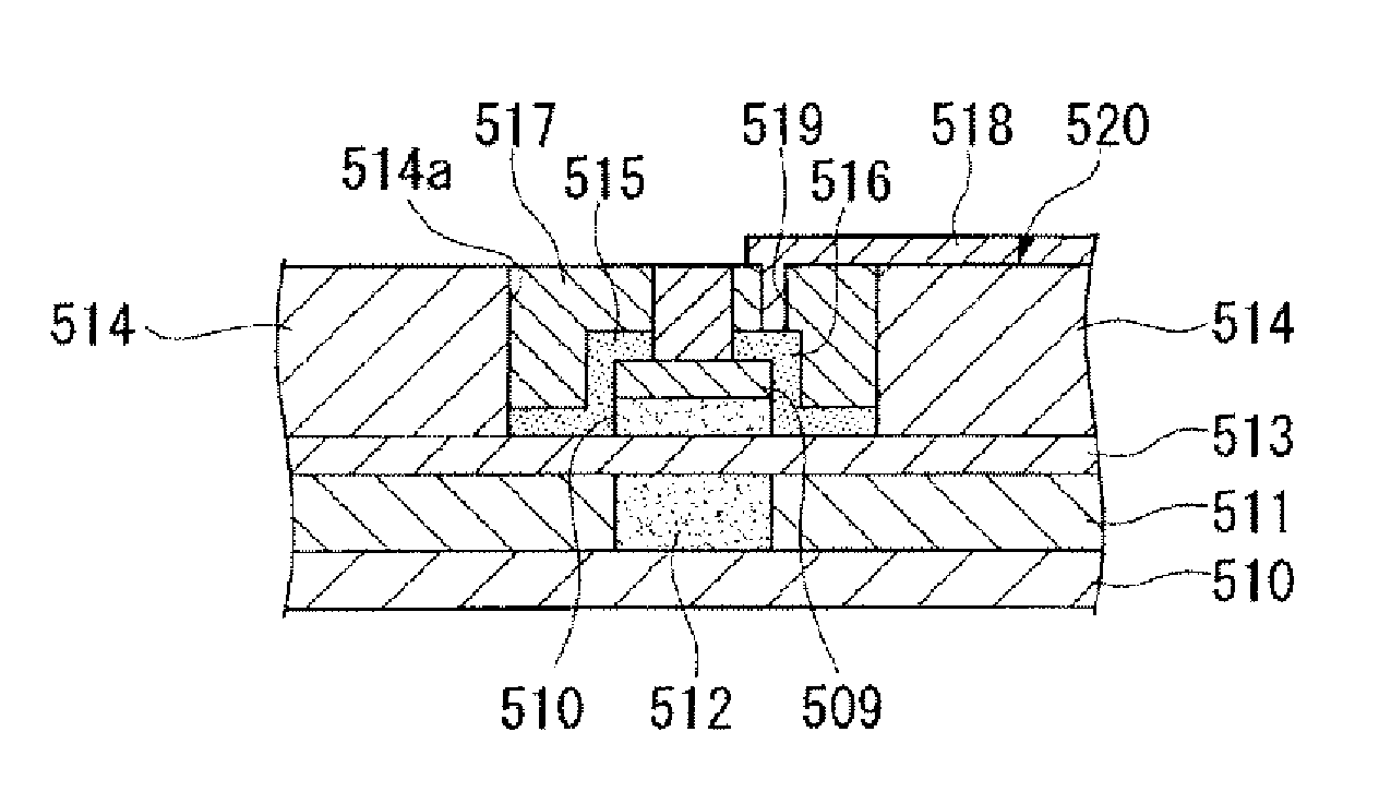Film pattern, device, electro-optic device, electronic apparatus, method of forming the film pattern, and method of manufacturing active matrix substrate