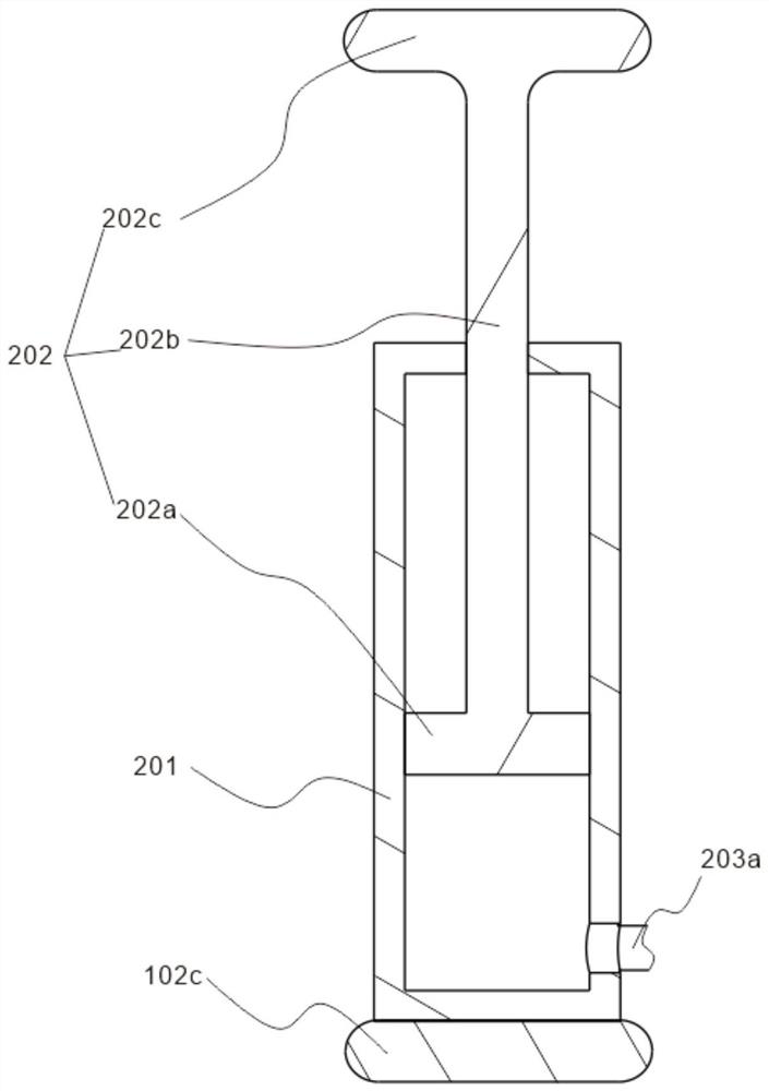 Rapid manufacturing tool for sealing rubber ring pad based on principle of compasses