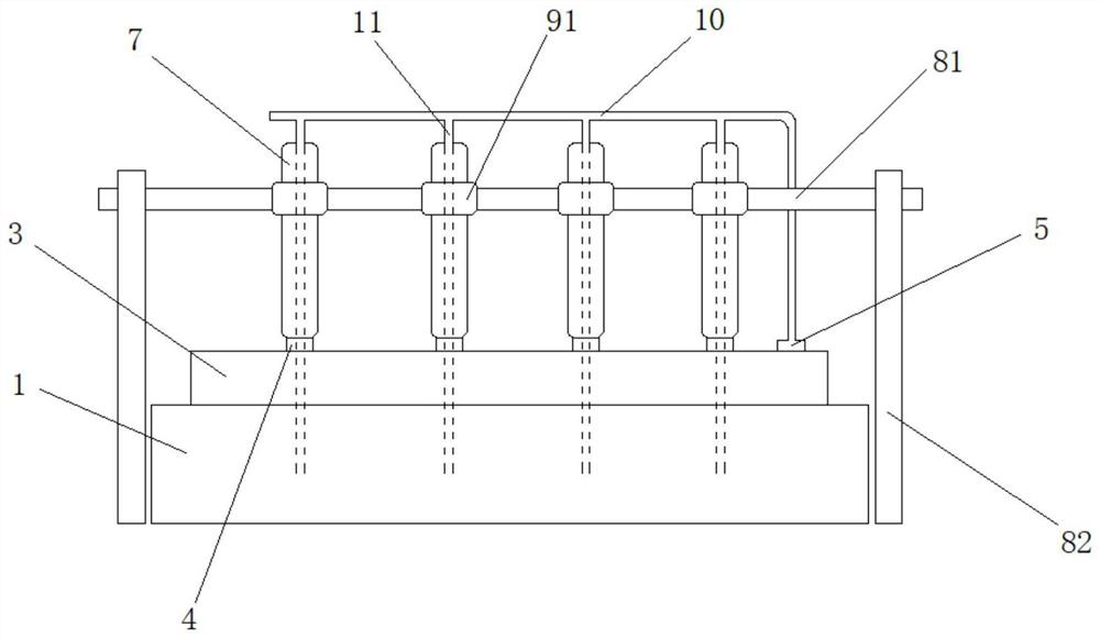 Self-air-return digestion device