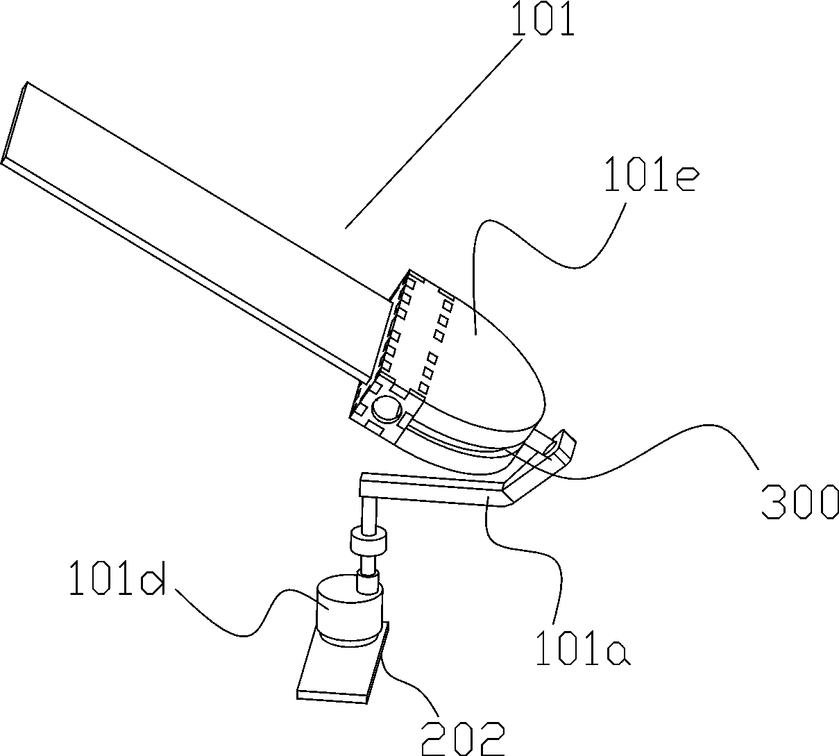 Automatic clothes folding device