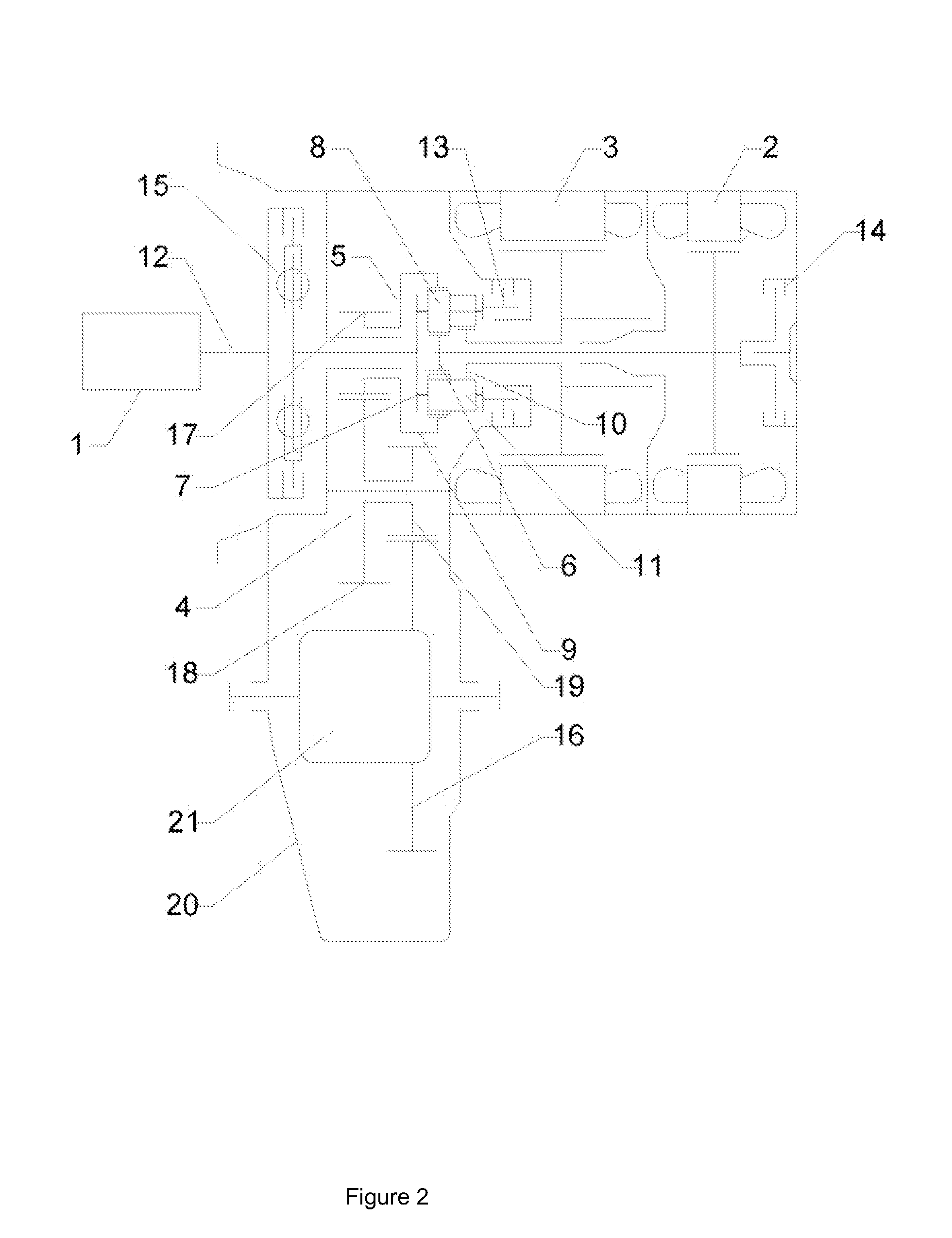 Powertrain for Hybrid Electrical Vehicle