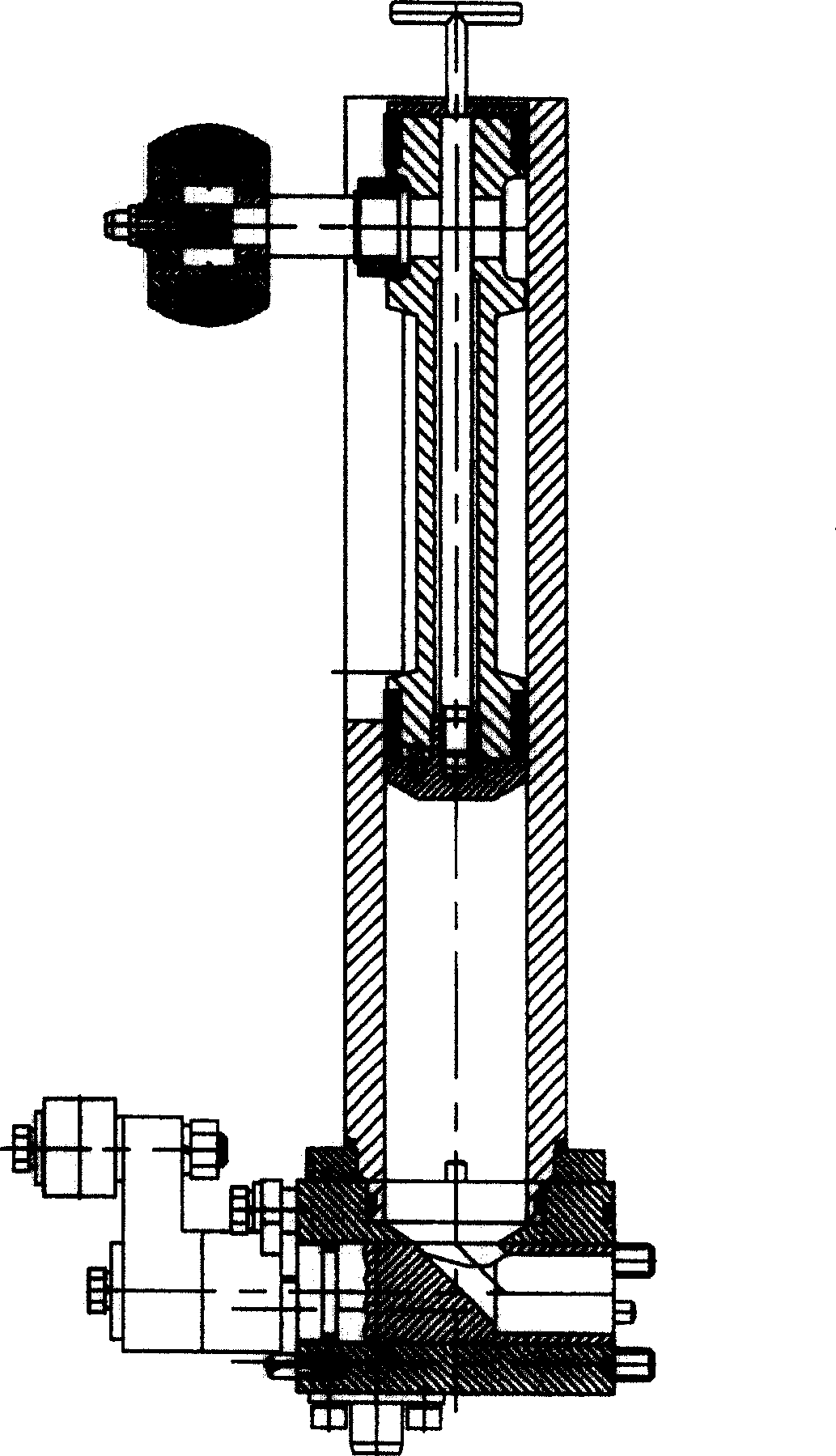 Plunger-type quantitative filling valve