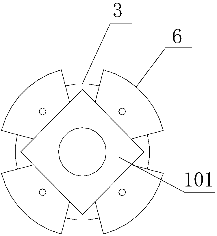 Folding type dual-purpose process trolley wheel with compact structure