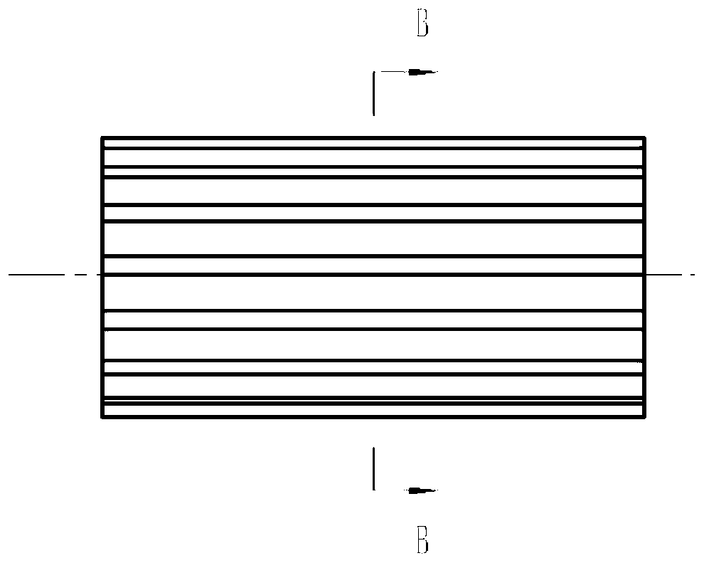 Straight corrugated pipe expanding type energy absorption device