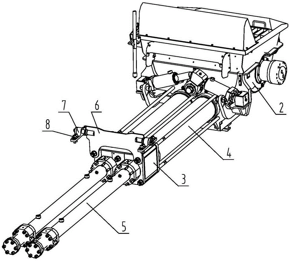 Pumping system and engineering machine