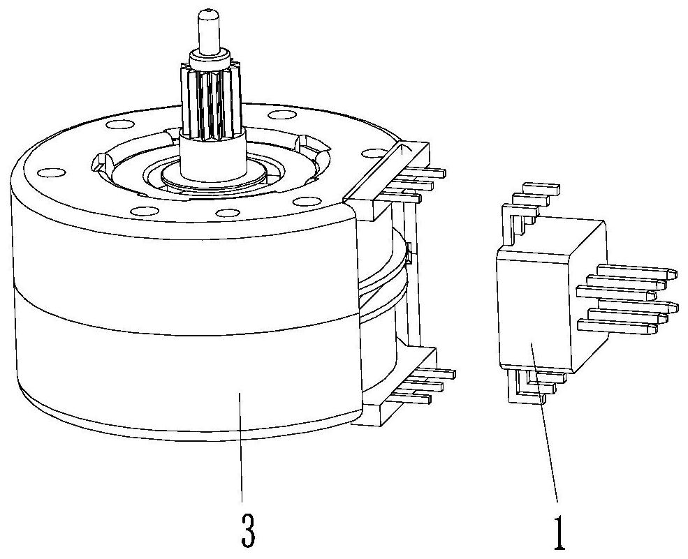 Stator assembly and motor using same