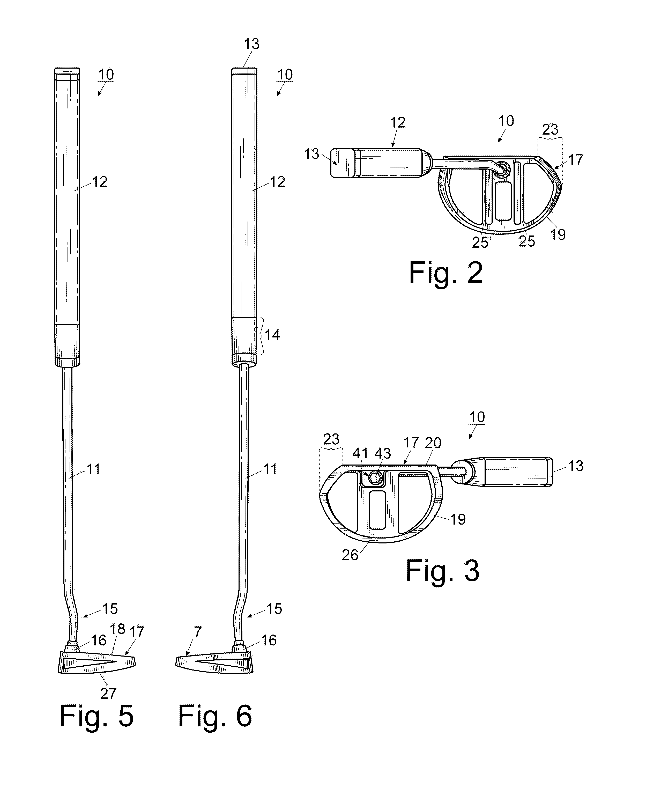 Golf putter and method