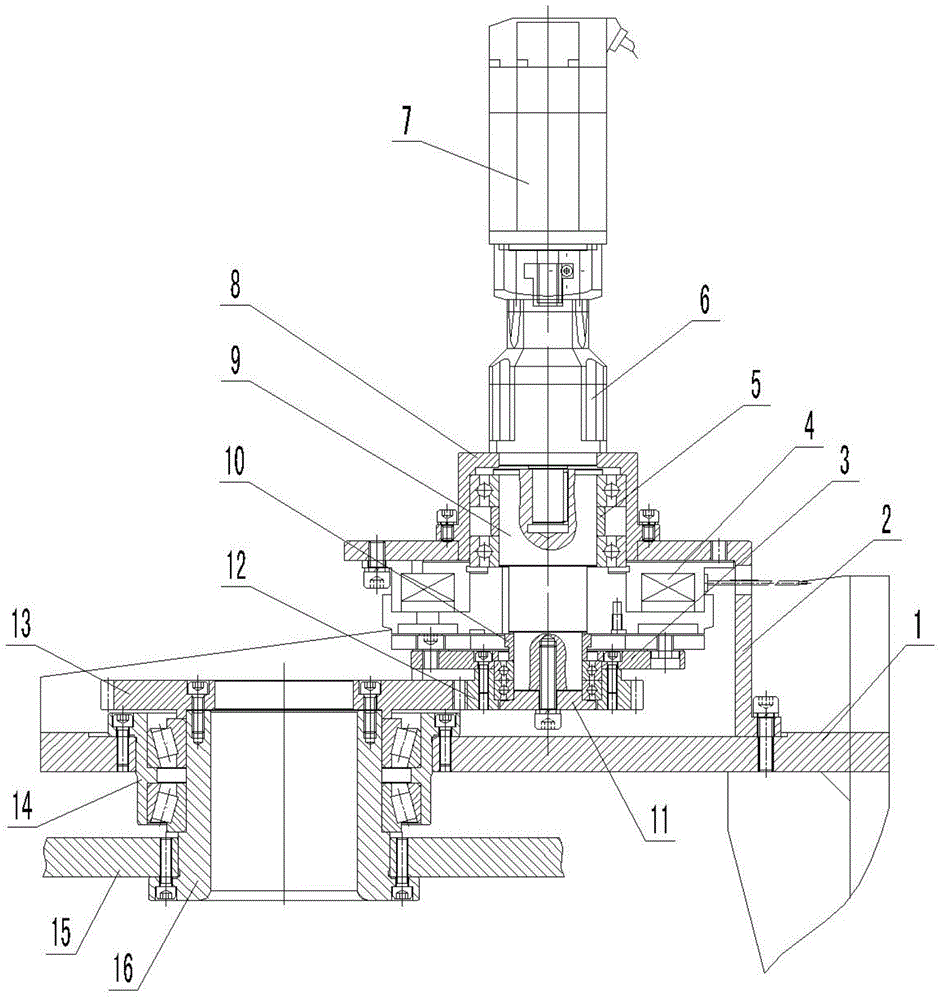 Automatic rotary indexing mechanism of tightening machine