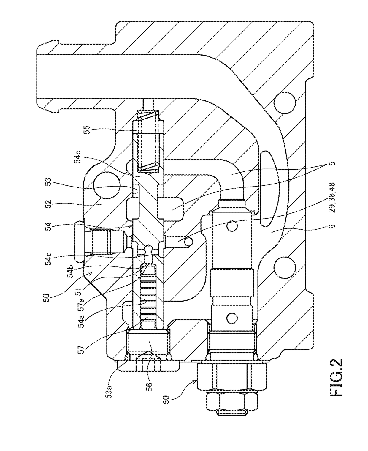 Pilot type switching valve