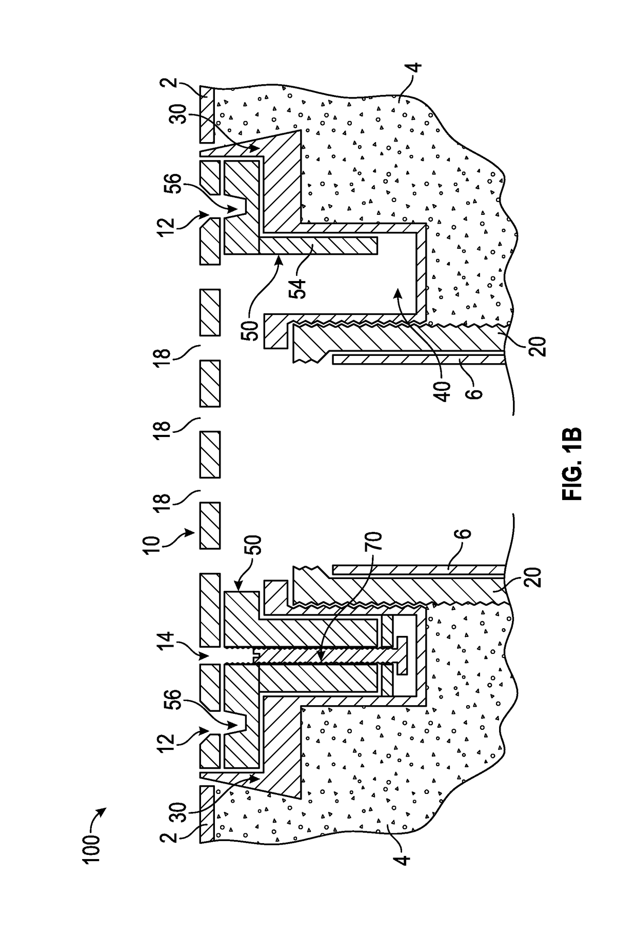 Drain and drain leveling mechanism