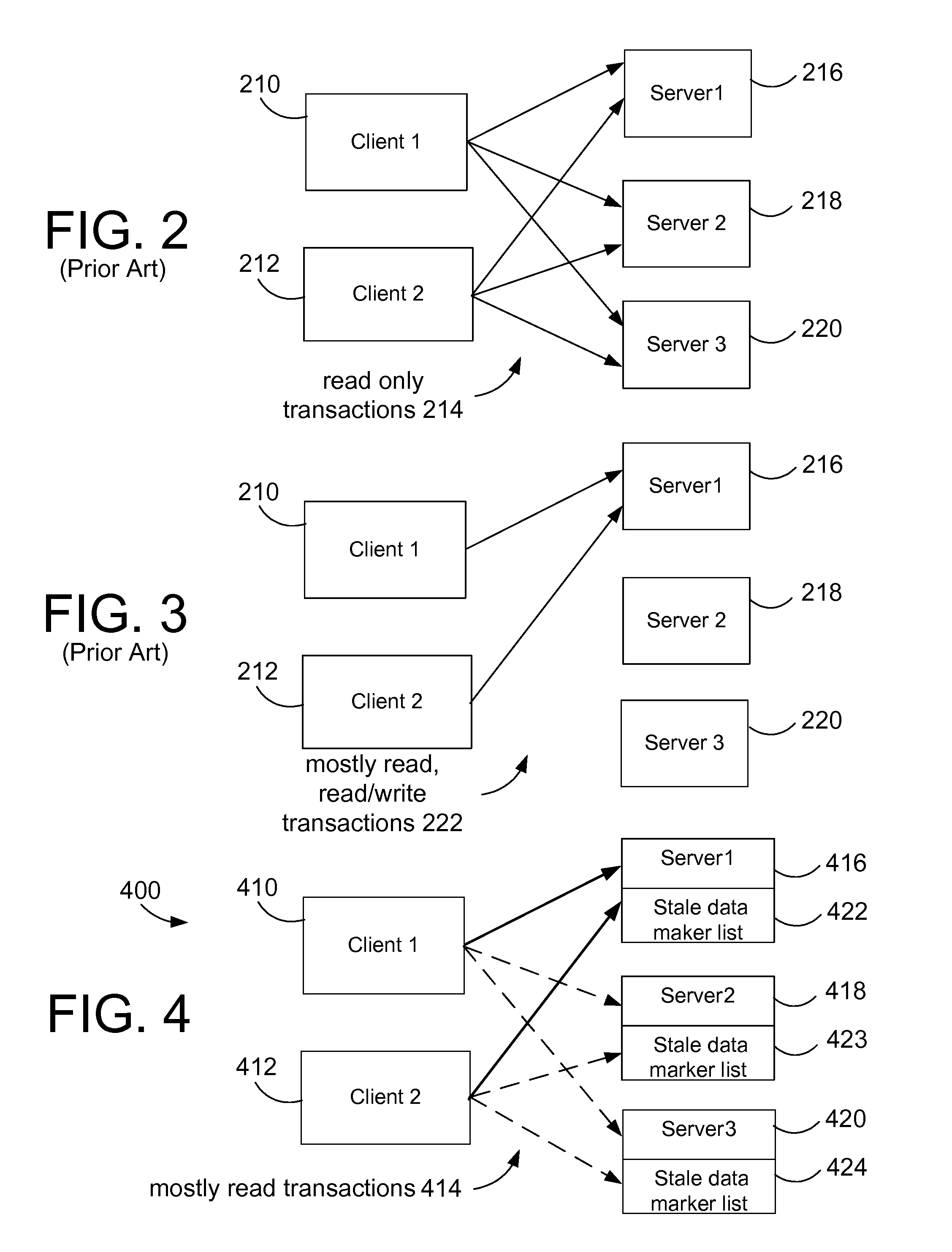 Apparatus and Method for Efficient Handling of Mostly Read Data in a Computer Server