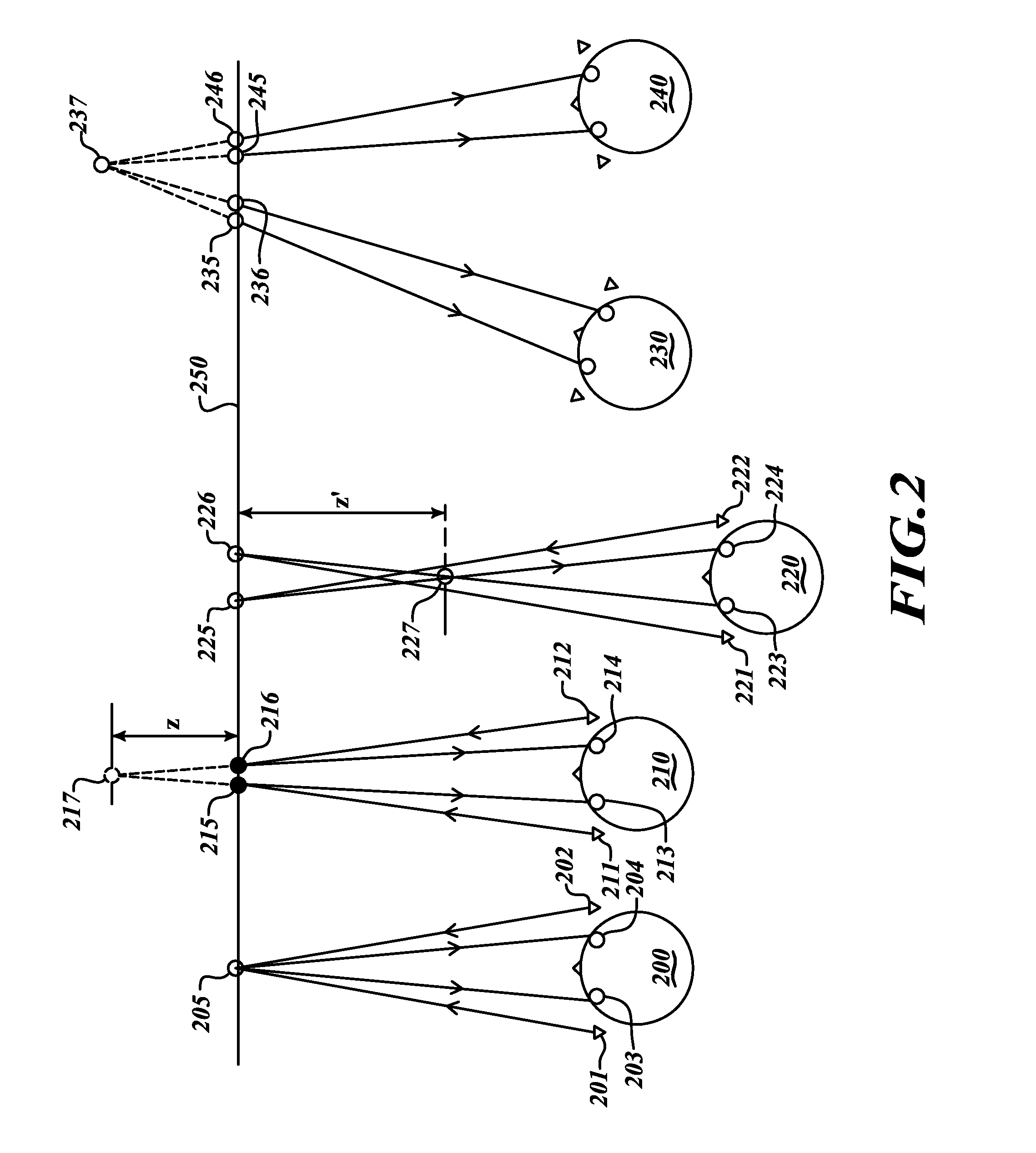System and method for 3-d projection and enhancements for interactivity