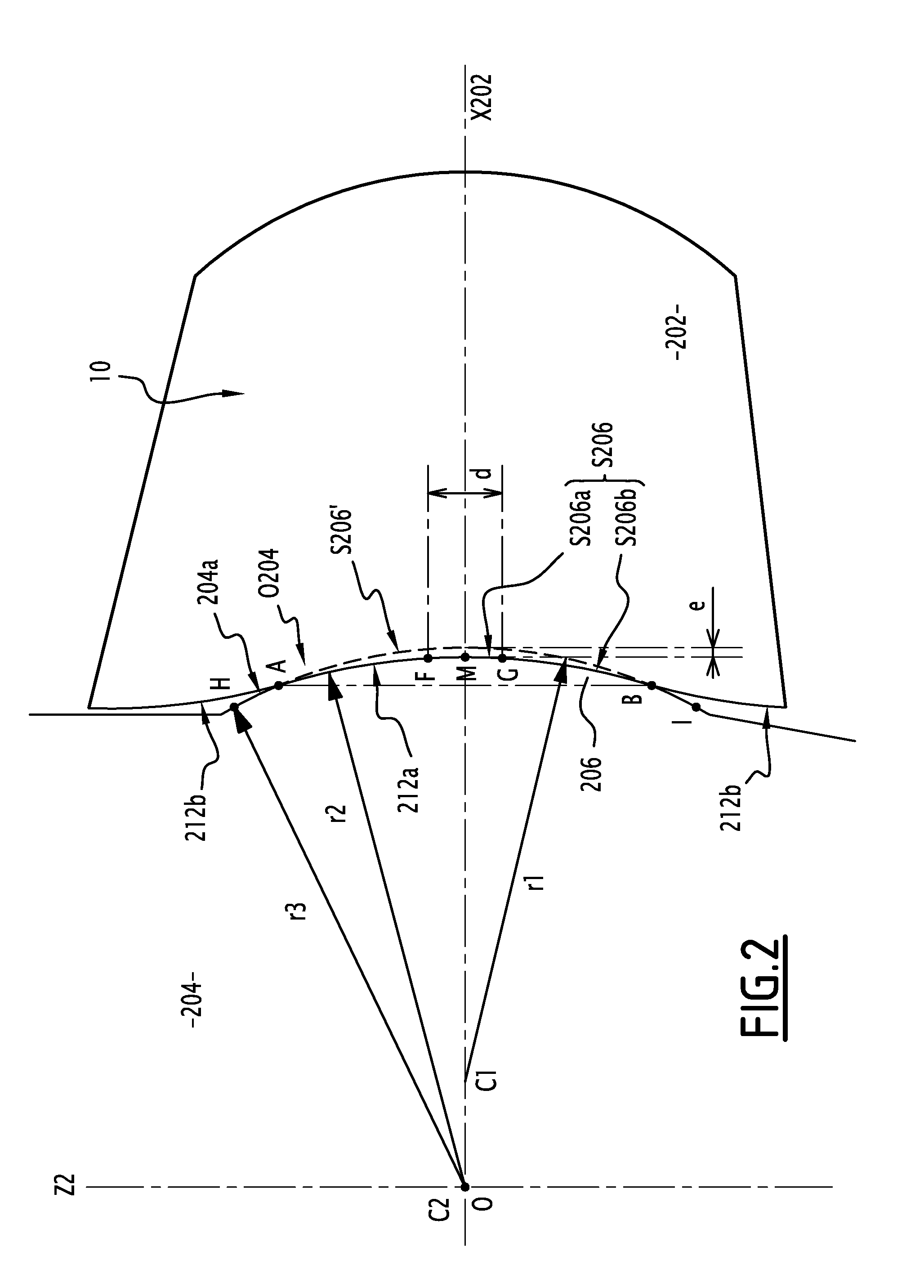 Double-regulated turbine, installation for converting hydraulic energy and process for the rehabilitation of a double-regulated turbine