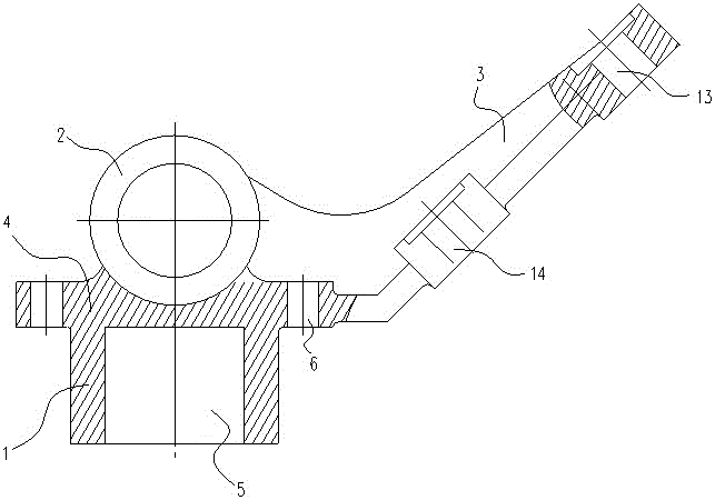 Lightweight air chamber bracket of vehicle