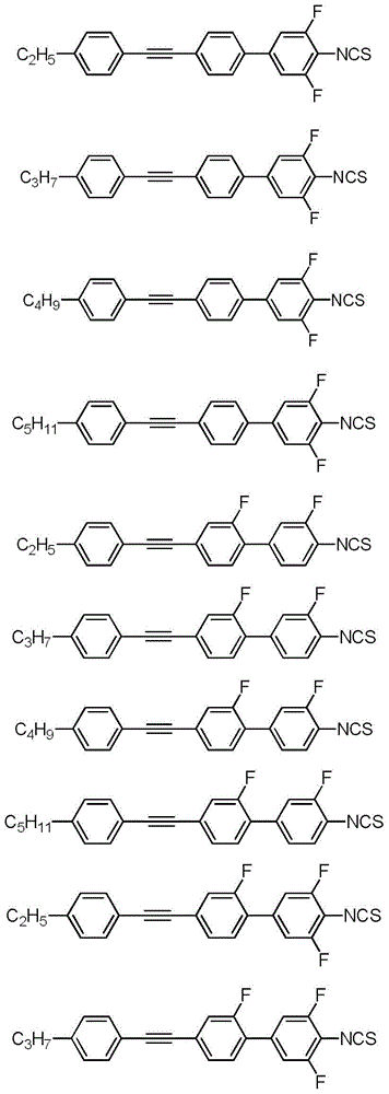 A liquid crystal compound with high birefringence and wide nematic phase temperature range and composition thereof