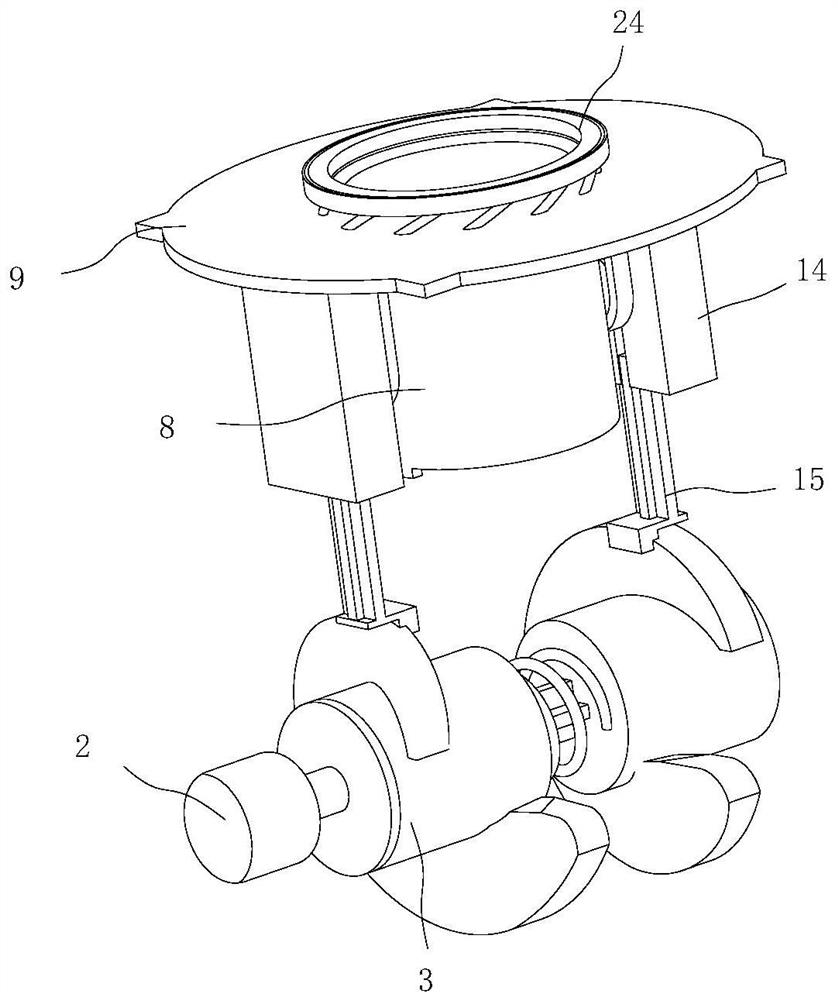 Fine pulverized coal processing device