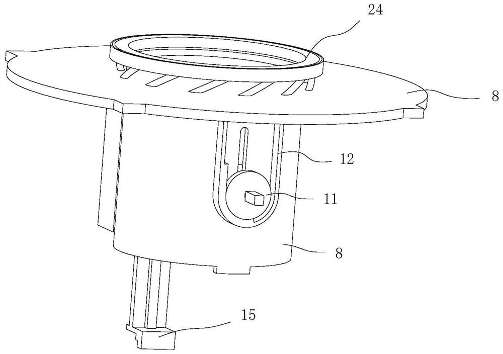 Fine pulverized coal processing device