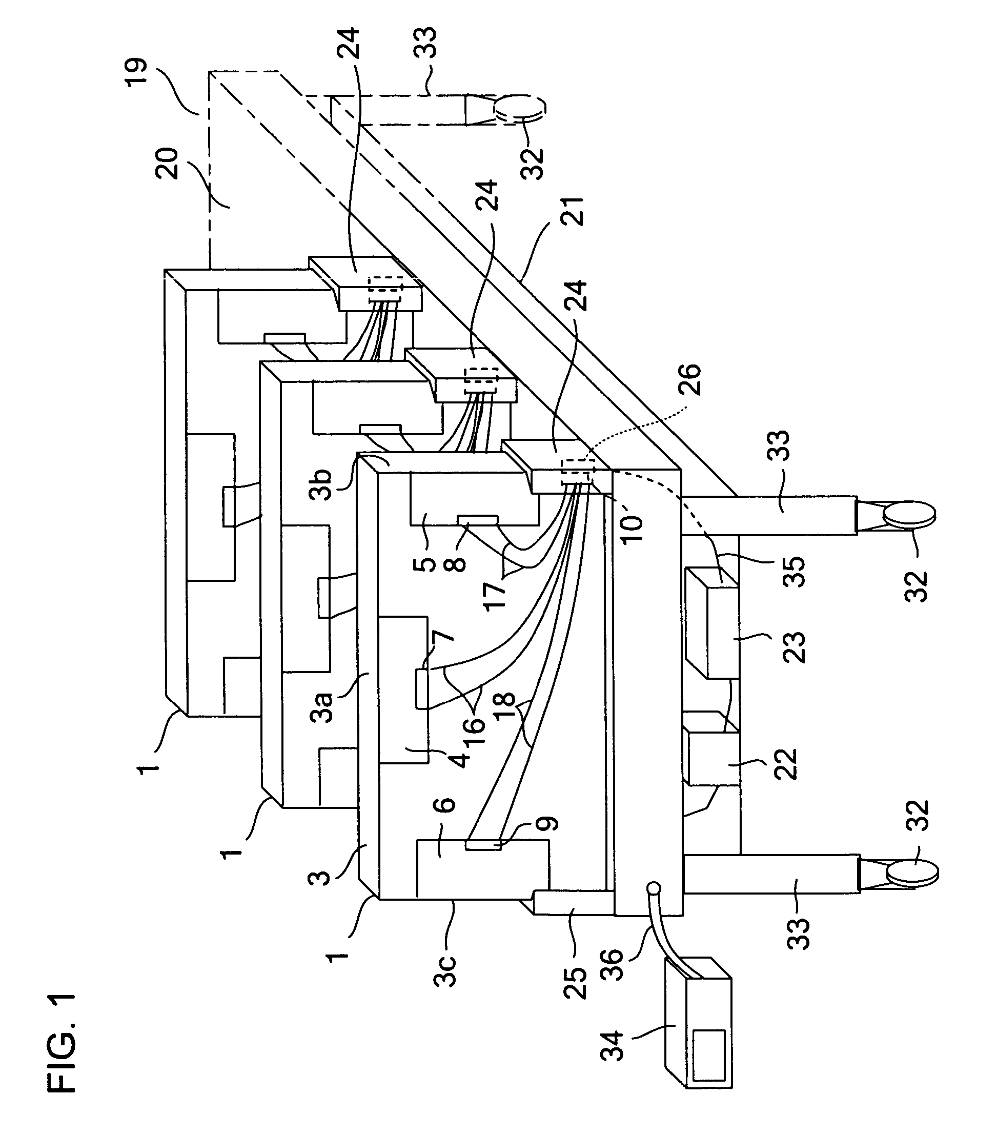 Inspection apparatus for inspecting a display module