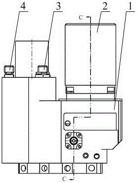 An integrated miniaturized embedded hydraulic oil source