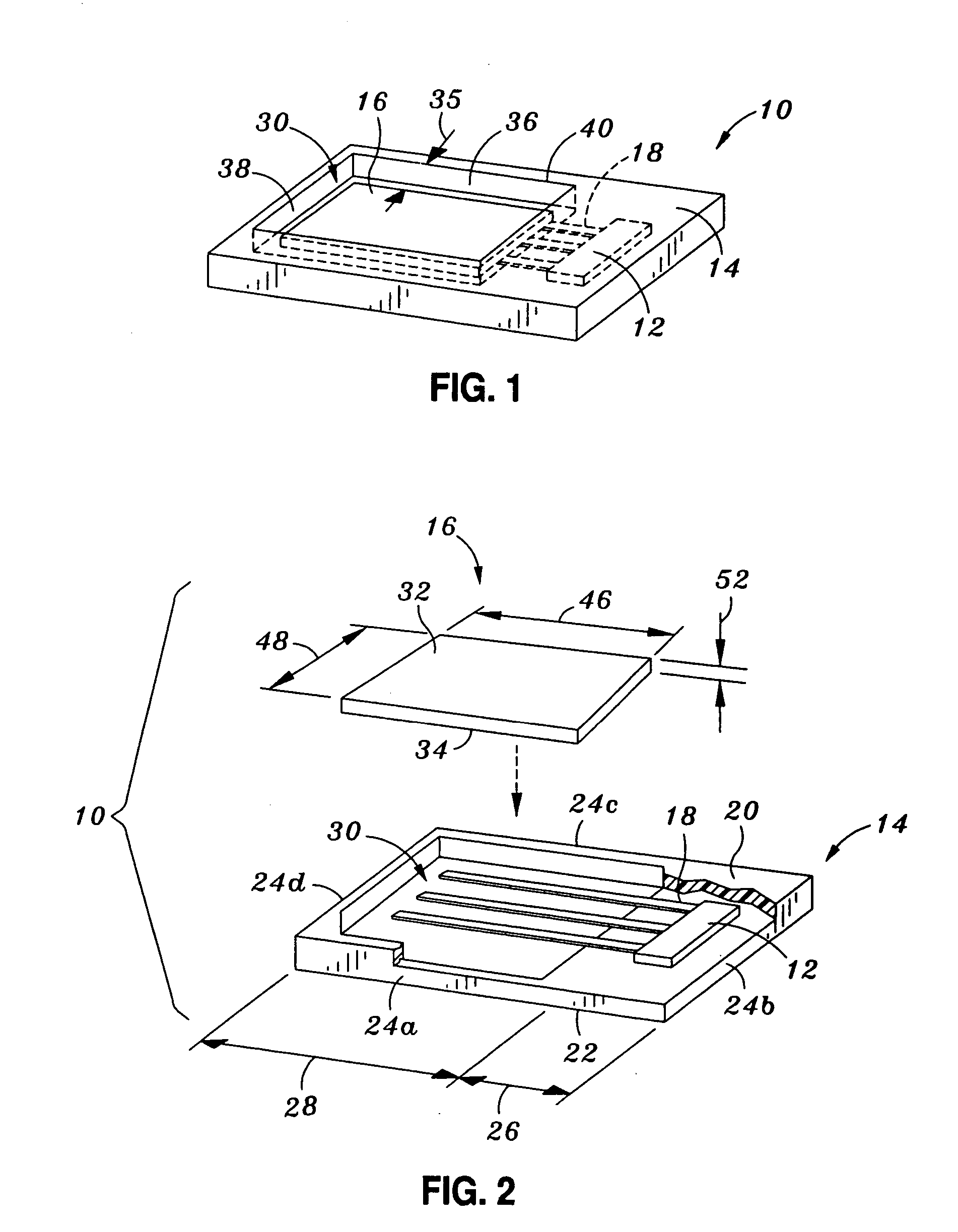 Method of fabricating a chip