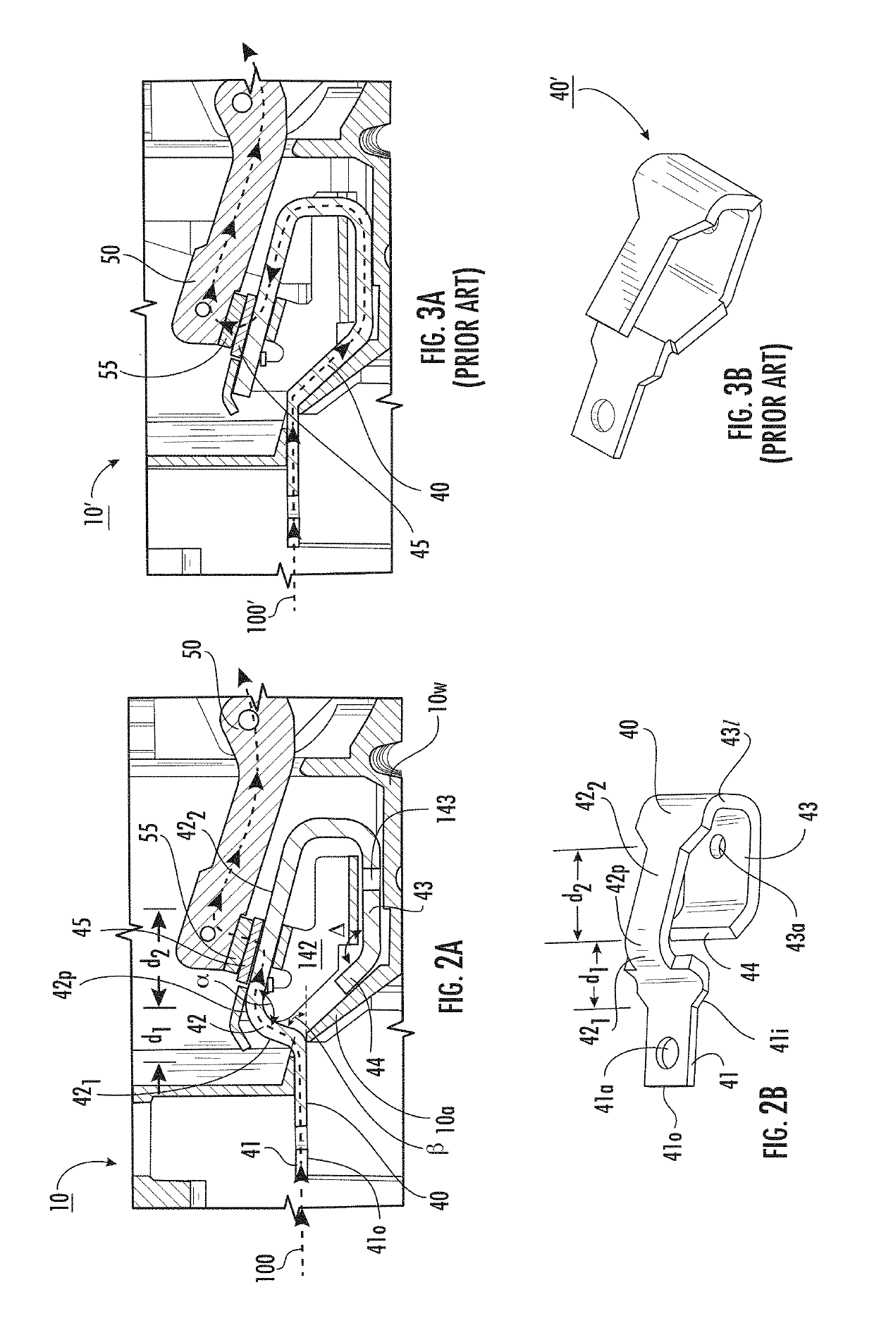 Switch disconnector systems suitable for molded case circuit breakers and related methods