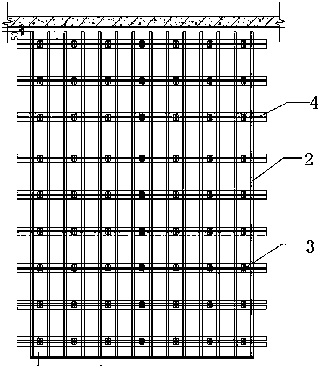 A formwork erecting method of a shear wall formwork system