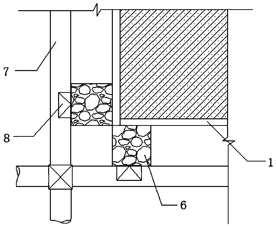 A formwork erecting method of a shear wall formwork system