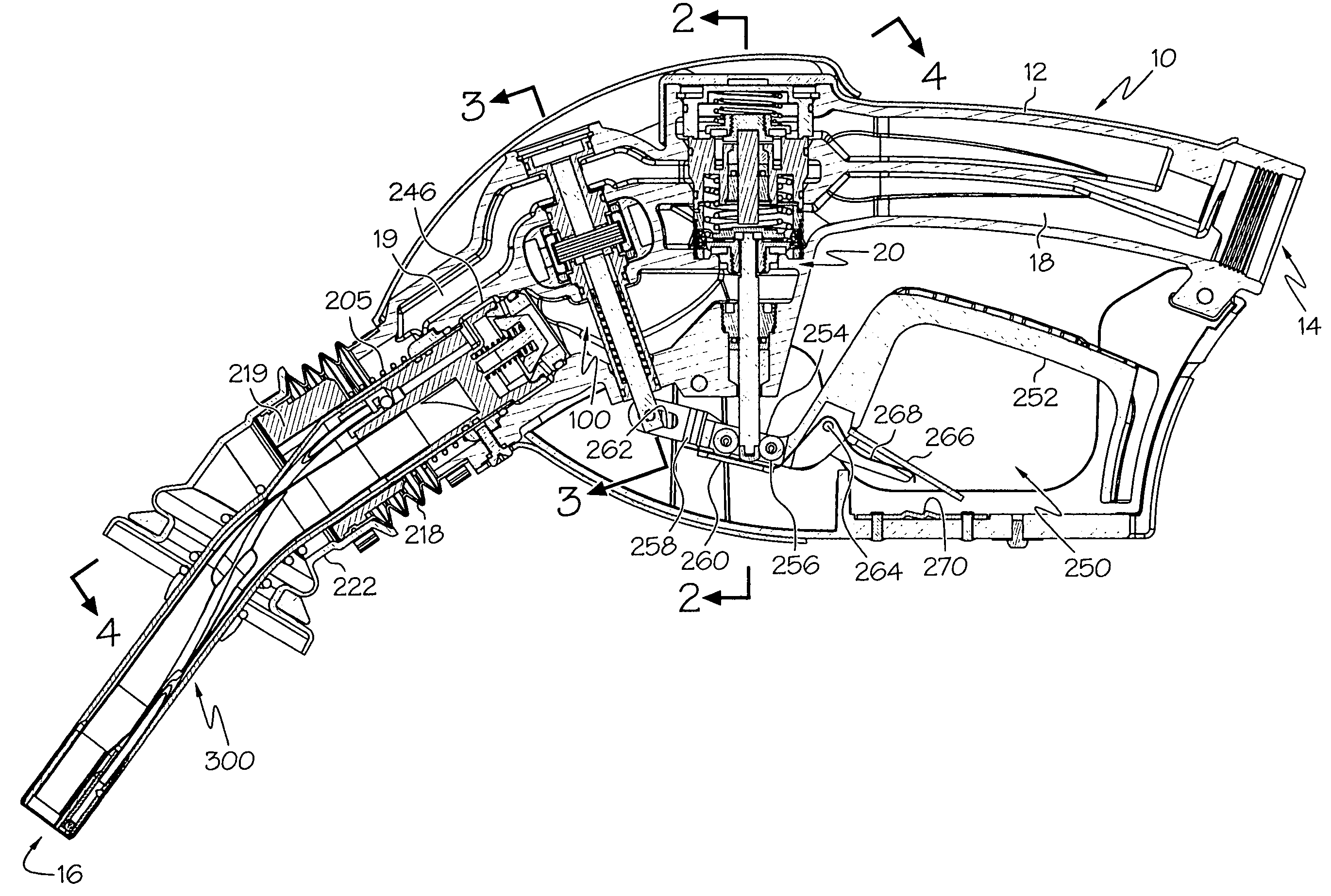 Spout assembly for dispensing liquid from a nozzle