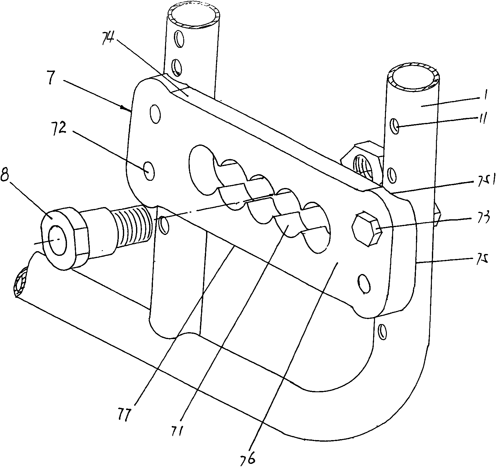 Manual wheelchair