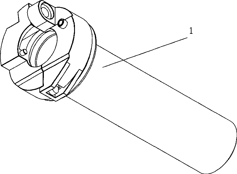 Engine for hybrid power motorcycle, and electrical mechanical integrated controlled speed regulating handle