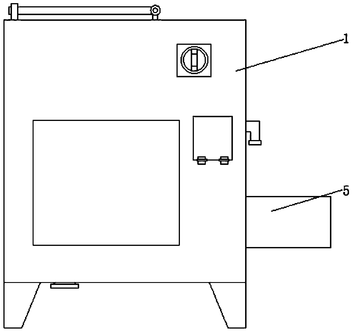 A stirring device with anti-clogging function in bridge engineering application