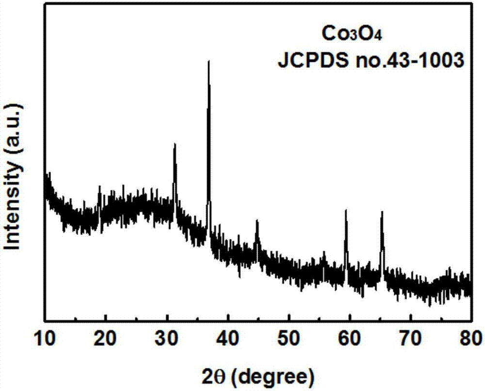 Cobaltosic oxide/tantalum pentoxide nano heterostructure hollow sphere, as well as preparation method and application thereof