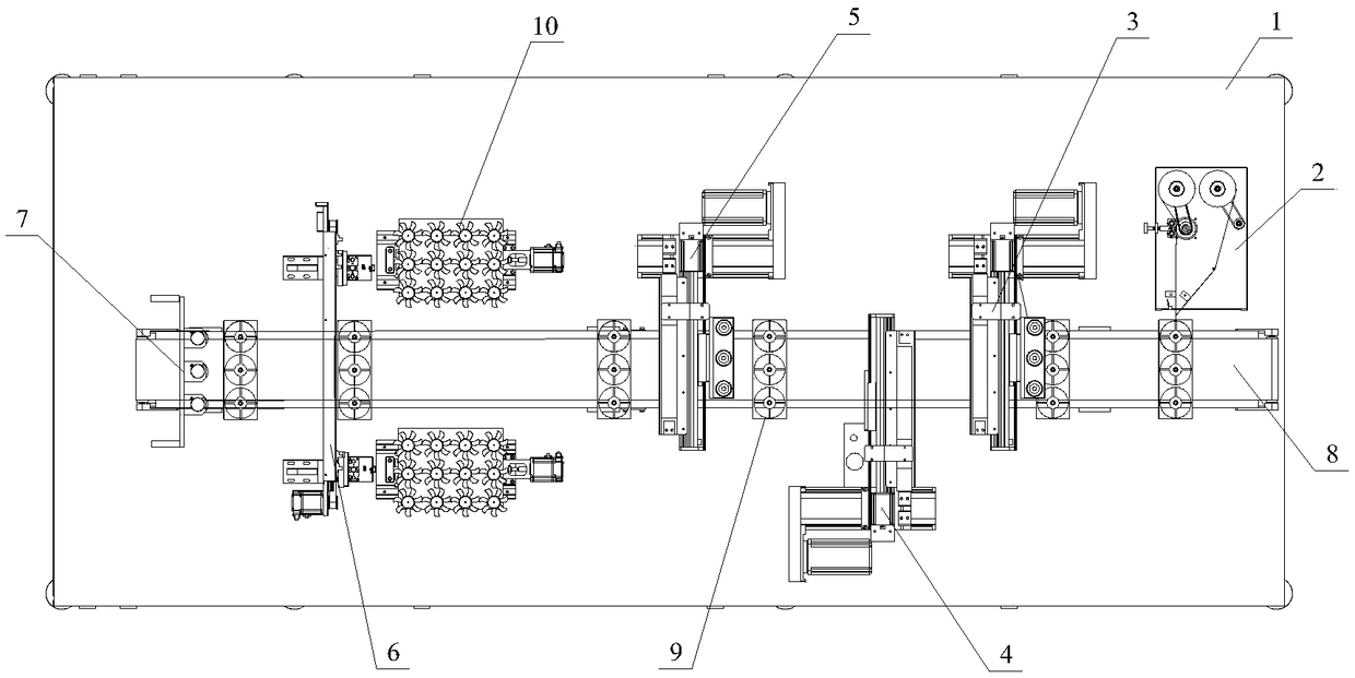 Triple-fan assembly line