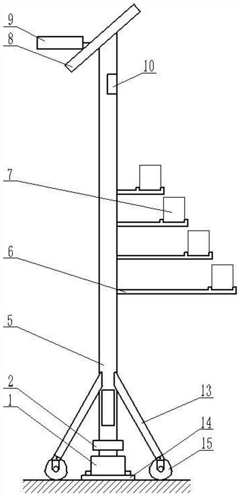 Potato seed tissue culture rack