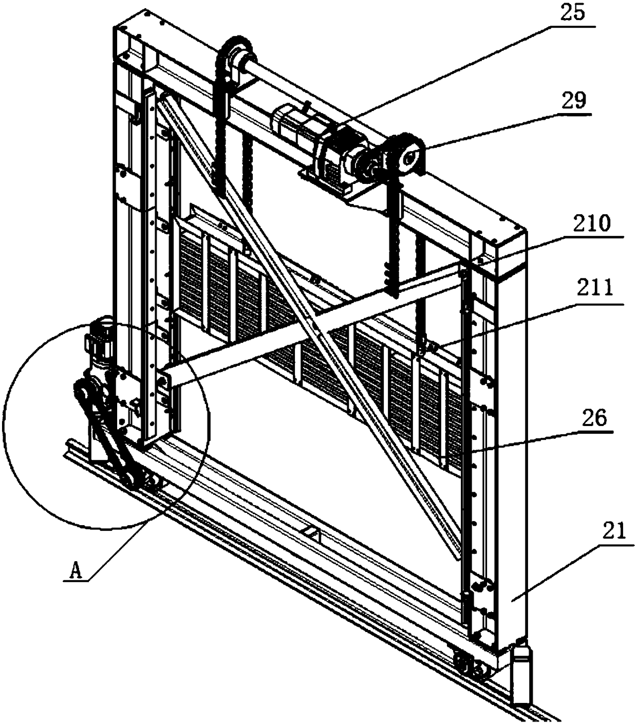 Mobile pulp dipping machine