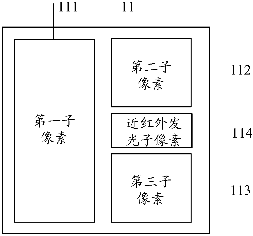 Inductive control display panel and inductive control display device